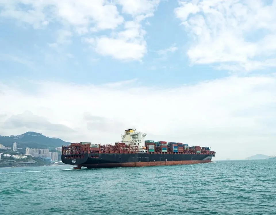 Kapal Kontainer ing Yunani