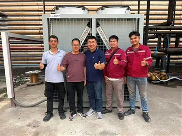 Hicon Nyedhiyakake Dhukungan Sawise Penjualan Cepet Kanggo Chiller Pendingin Udara Modular Komersial ing Thailand